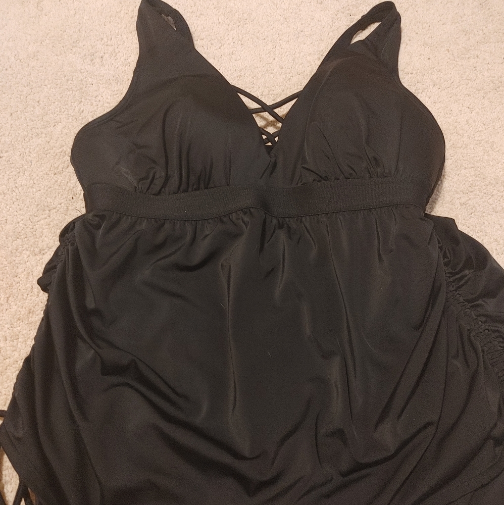 Little black one piece (plus)